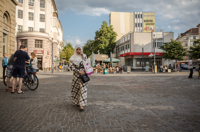 Few German cities are as emblematic of the country's growing diversity as Berlin. Neukölln, July 2016.