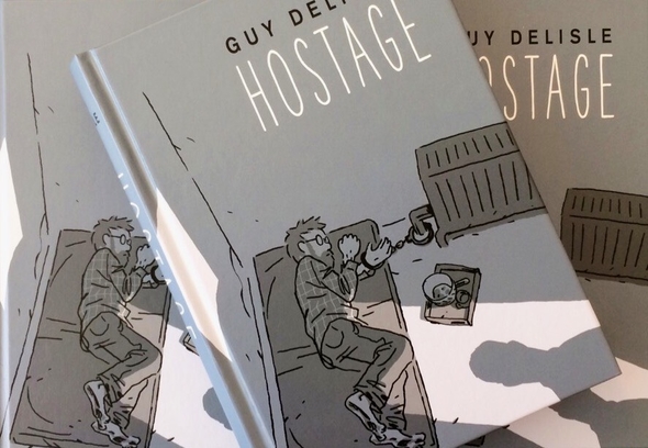 Cover of Guy Delisle's Graphic Novel Hostage