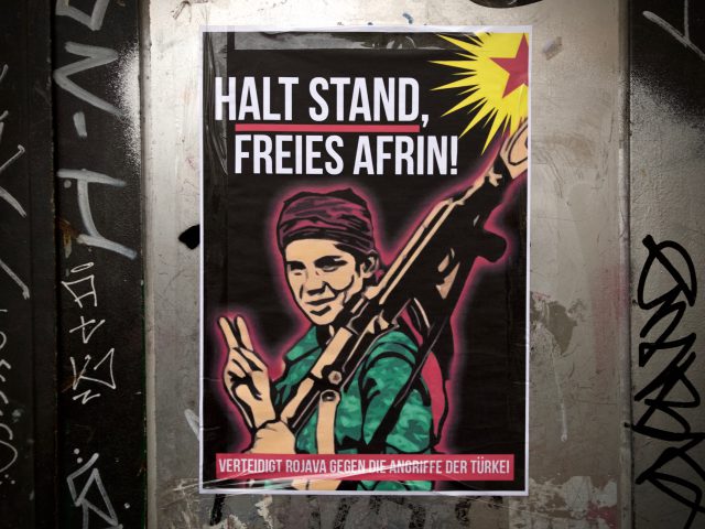 Hold your ground, free Afrin. Berlin, 29 January.